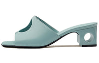 HERMES Elia Odor-Resistant Slide Slippers Women's Aqua Green