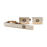 CELINE Metal Cufflinks Men's Silver
