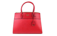 PRADA Leather Handbag Women's Red