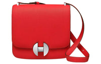 HERMES 2002 Evercolor Calfskin Crossbody Bag, Shoulder Bag Women's
