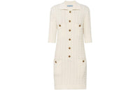 PRADA Long-Sleeved Dresses Women's Ecru