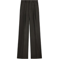 CELINE Double pleated Tixie Pants In Cashmere Flannel