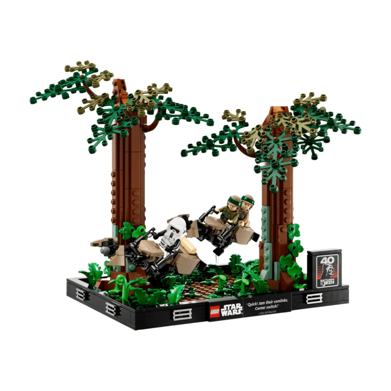 LEGO Star Wars Endor Speeder Chase Diorama 75353