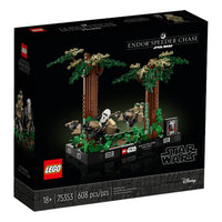 LEGO Star Wars Endor Speeder Chase Diorama 75353