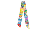 HERMES Silk Scarves Women's Yellow