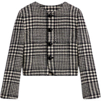 CELINE Verneuil Jacket In Wool Tweed