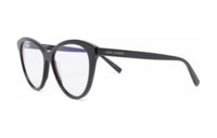 SAINT LAURENT Acetate Cat Eye Sunglasses Women's Black