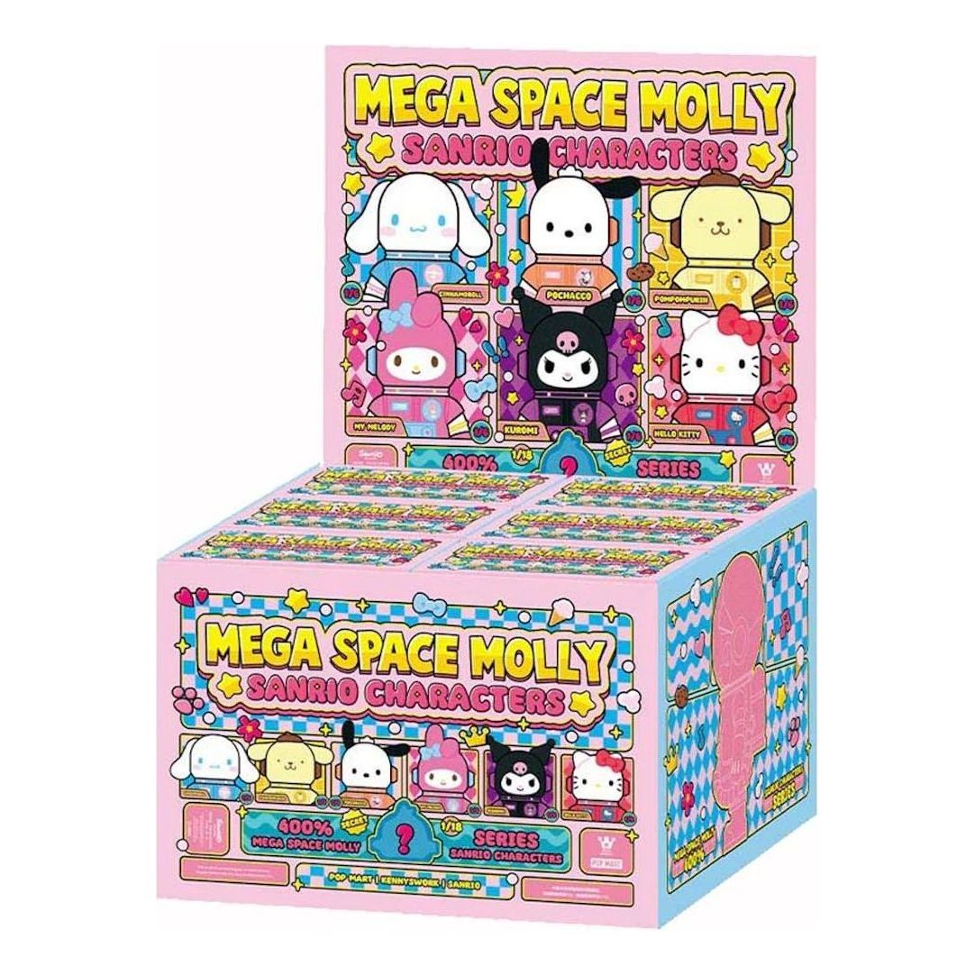 Pop Mart Mega Space Molly Sanrio Characters 400% Sealed Case (6 Blind Boxes) PPMT-2410-0203-755216022