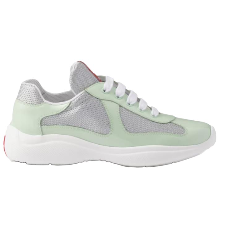 PRADA America's Cup Low-Top Casual Shoes Women's Green