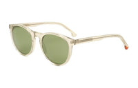 Loro Piana Plastic Irregular Shape Sunglasses Women's Beige