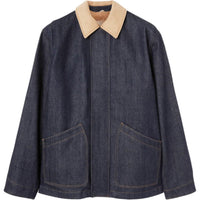 Loro Piana FW24 Denim Jacket Men's Dark Shadow Blue