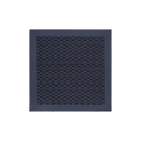HERMES Silk Scarves Men's Dark Blue