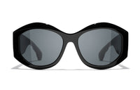 CHANEL Oval Sunglasses
