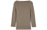 Loro Piana Cocooning Boat-Neck Jumper Sweater Women's Brown