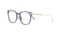 DIOR - Round Eyeglass Frames Unisex Blue