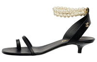 CHANEL Stylish Sandals Women's Black