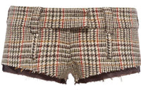 MIU MIU Casual Shorts Women's Coffee