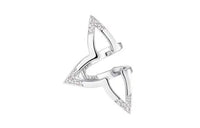 LOUIS VUITTON Ombre Blossom Earcuff White Gold And Diamonds