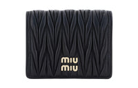 MIU MIU Logo Lettering Bi-Fold Wallet