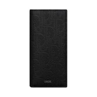 DIOR Leather Wallet Men's Black