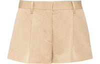 MIU MIU Low rise Cotton Chino Shorts