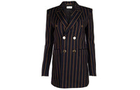 SAINT LAURENT Business Suits Women's Marine Blue