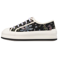 DIOR Walk'n'Dior Platform Shoes Low Top Skateboard Shoes Women's Black