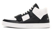 CELINE CT 02 Mid Top Stylish Skateboarding Shoes Men's Black White