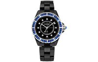 CHANEL J12 Collection Wrist Watch Automatic Mechanical Movement Ceramic Strap Black Dial Men's