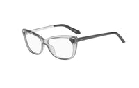 DIOR Acetate Metal Irregular Shape Eyeglass Frames Women's Light Gray