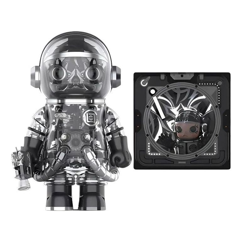 Pop Mart x CLOT Mega Space Molly Black Alienegra Set 400% + 3D Stereoscopic Painting Set  PPMT-2411-0001-762346286
