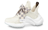 LOUIS VUITTON Archlight 1.0 Sneakers 'White With Plaid Ribbon' Women's