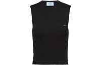 PRADA Tank Tops Women's Black