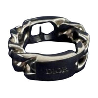DIOR Sterling Silver Rings Men's Silver