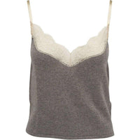 SAINT LAURENT SS24 Camisole Women's Dark Gray