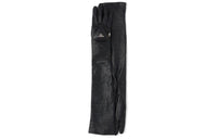 PRADA Triangle-Logo Zipped Pouch Long Gloves