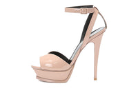 SAINT LAURENT Strap Sandals Women's Nude Pink