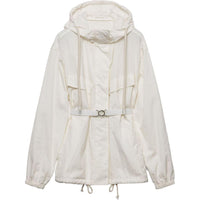 PRADA Pongé Blouson Jacket