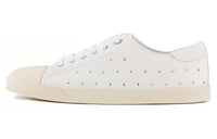 CELINE Wear-Resistant Low-Top Skateboard Shoes Women's Ecru