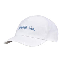 DIOR Cotton Baseball Caps Men's White