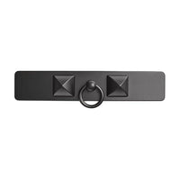 HERMES Aluminum Hair Clips Women's Black