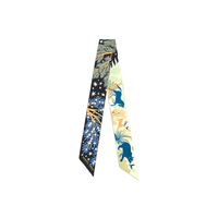 HERMES Kelly Twilly Silk Scarves Women's