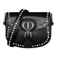 DIOR Bobby Calfskin Crossbody Bag, Shoulder Bag Small Size Women's Black