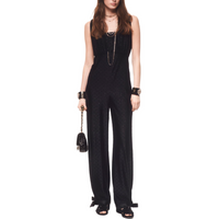 CHANEL 24 New Spring And Summer Arrivals Bodysuits Women's Black Silver