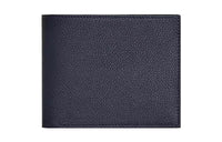 HERMES Citizen Twill Evercolor Leather Card Holder Regular Unisex Midnight Blue/medium Green/sapphire Blue
