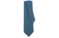 HERMES Honore Ties Men Ocean Blue
