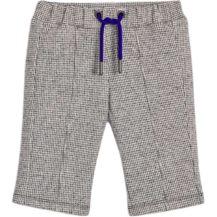 Teenagers DIOR Knitted Sports Pants SS25 Gray