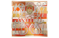 HERMES Silk Scarves Women's Multicolor