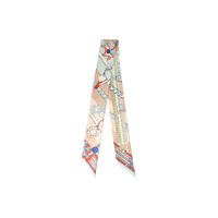 HERMES Silk Scarves Women's Pink Rose