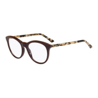 DIOR Plastic Irregular Shape Eyeglass Frames Women's Tortoiseshell